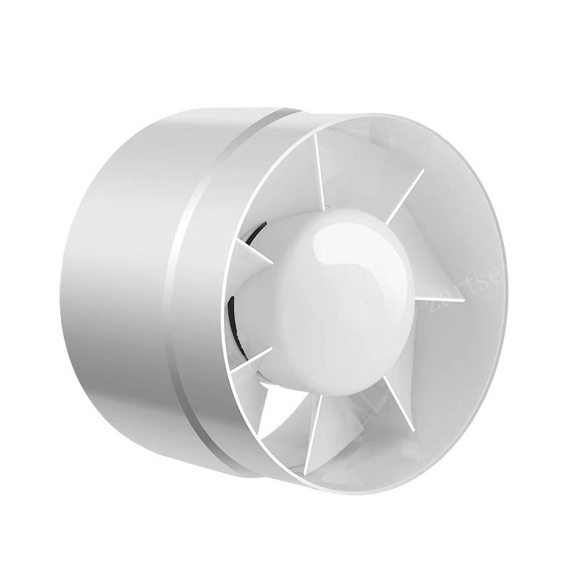 Home Bathroom Ventilation - 4/6 インチインラインダクトファン空気換気扇金属パイプ換気排気ファンミニ換気扇浴室トイレ