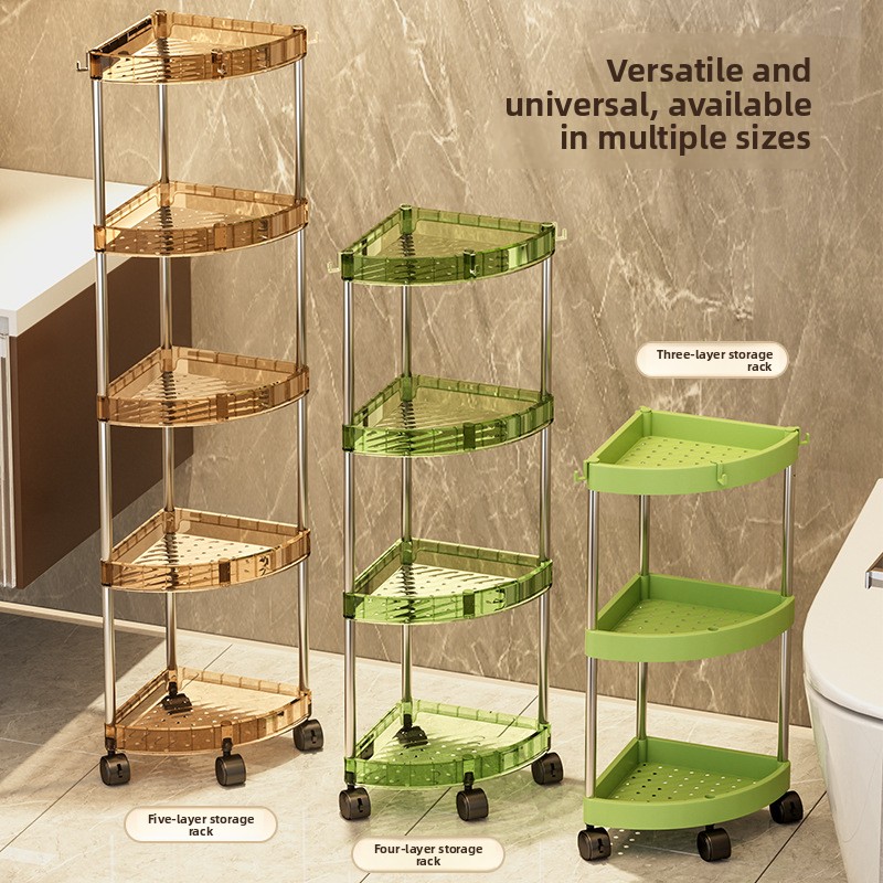 Bathroom Home Essentials Store - バスルーム収納ラック 多層オーガナイザーシェルフ トイレ寮家庭用 移動式コンビニエンスストア 日常必需品コレクション