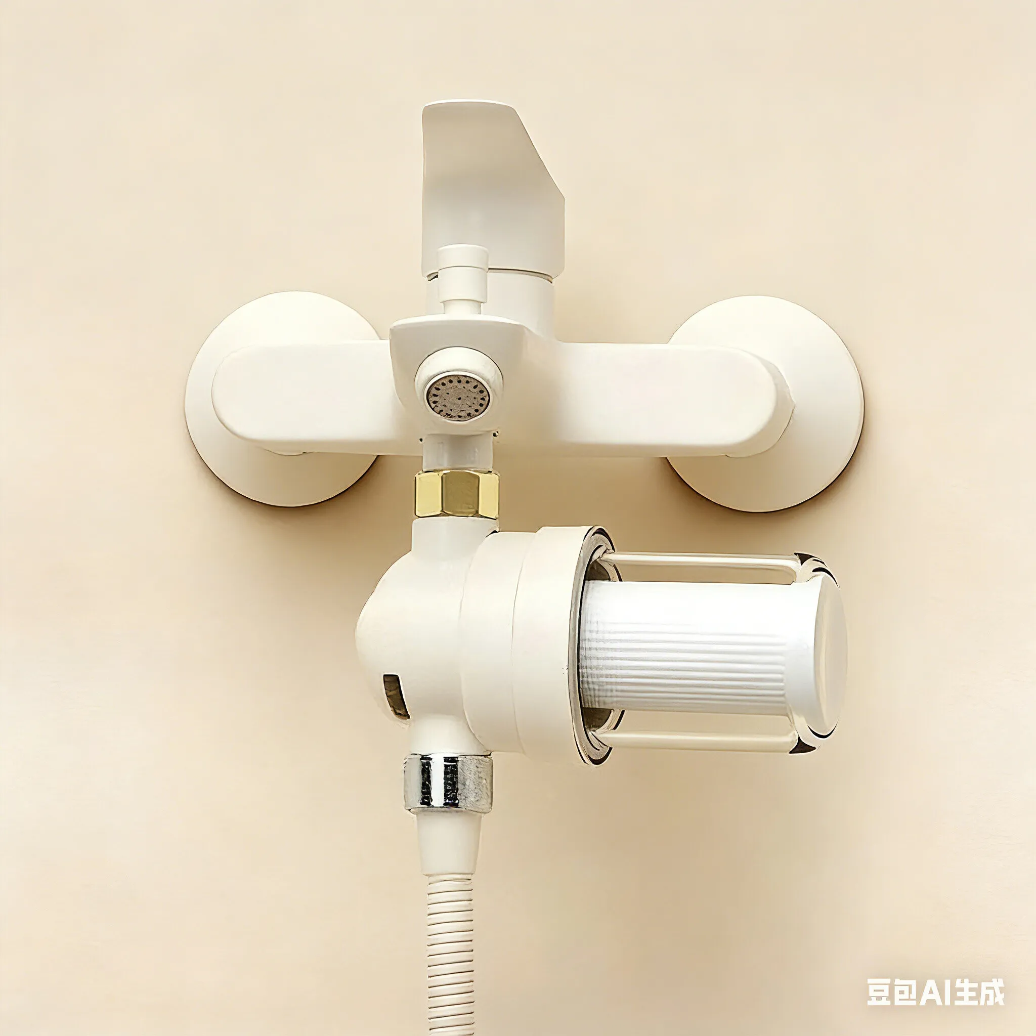Home Bathroom - プレシャワーヘッド、家庭用シャワーセット、スケール・塩素除去蛇口、浴室用浄水器、浄水フィルター