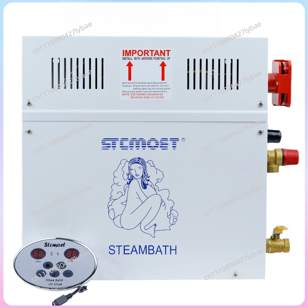 Home Bathroom Spa - 3/4.5/6/9KW 220/380V 蒸気発生器サウナルームバスシャワー電源ホームヒータースパデジタルコントローラー