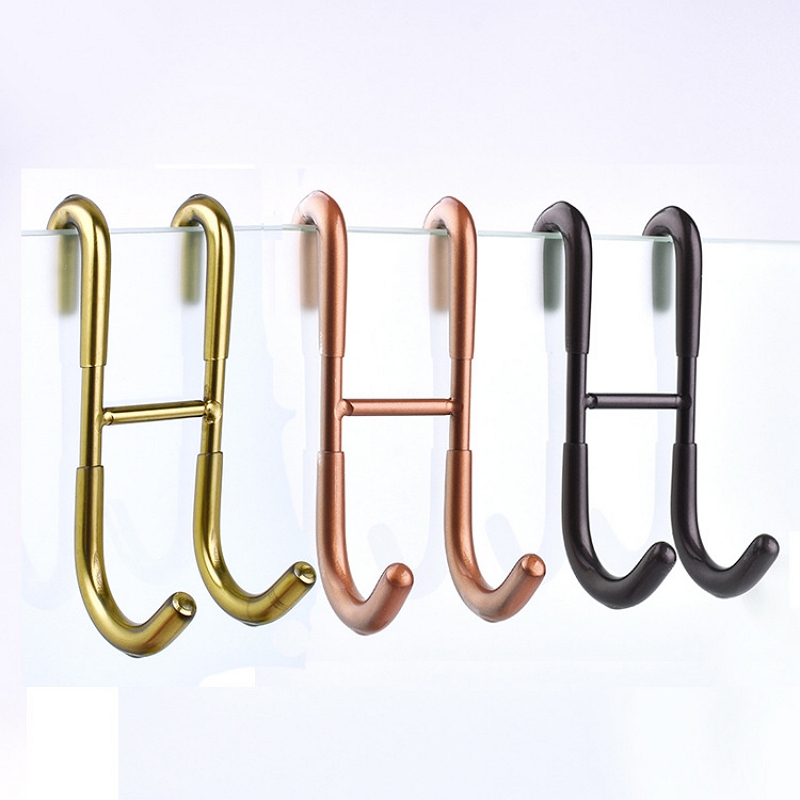 Towel Bar Stainless - ステンレス鋼のシャワードアのフック,フレームレス,ガラスタオル,クリーニングボール,スクイーグルホルダー,無料の穴あけ