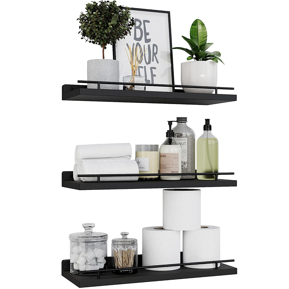 キッチンとバスルームの棚の装飾,ウォールブラケット,フローテ - Home Bathroom Shelf のレビューと価格