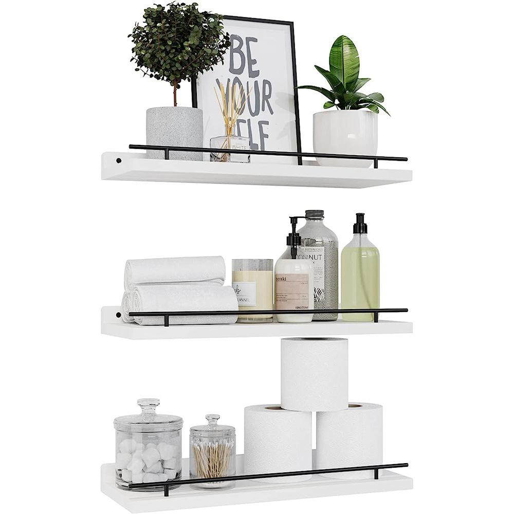 キッチンとバスルームの棚の装飾,ウォールブラケット,フローテ - Home Bathroom Shelf のレビューと価格
