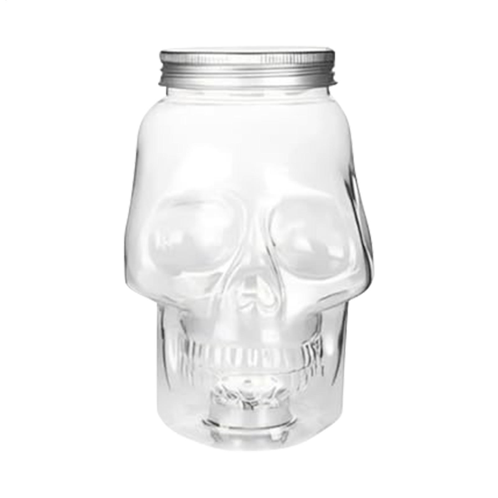 スカルジャー 500ml/800ml 再利用可能な不気味な装 - Bath Salts Jar のレビューと価格