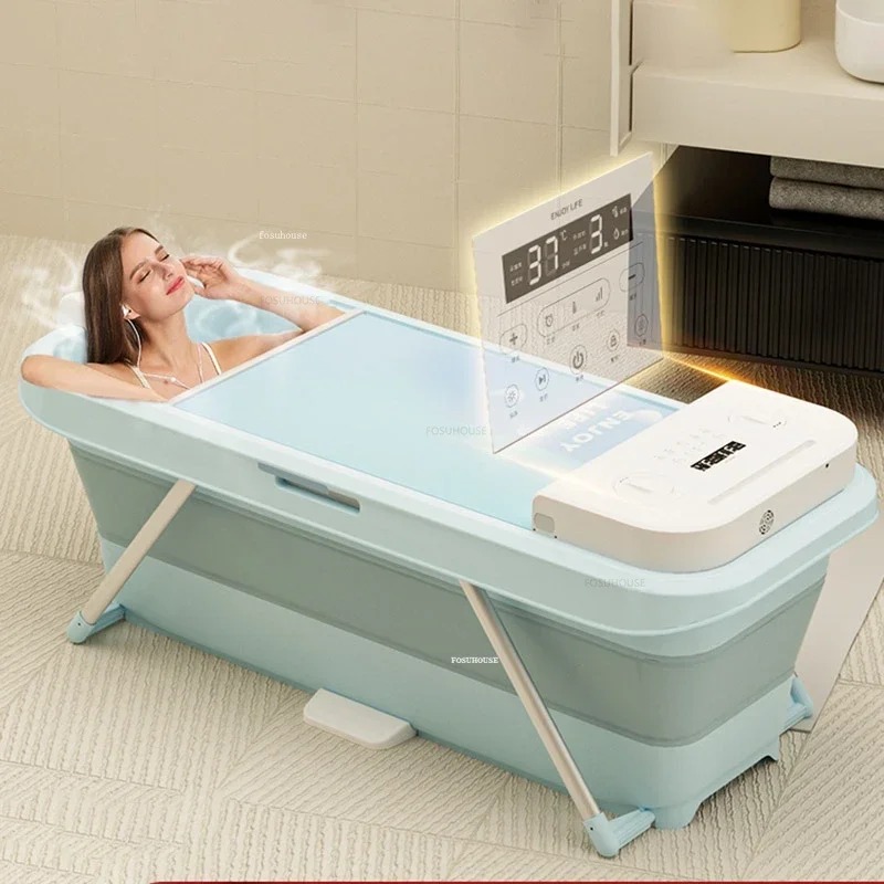 折りたたみ式スパ浴槽 ポータブル浴槽 大人用スチームバスバケ - Home Bathroom Spa のレビューと価格