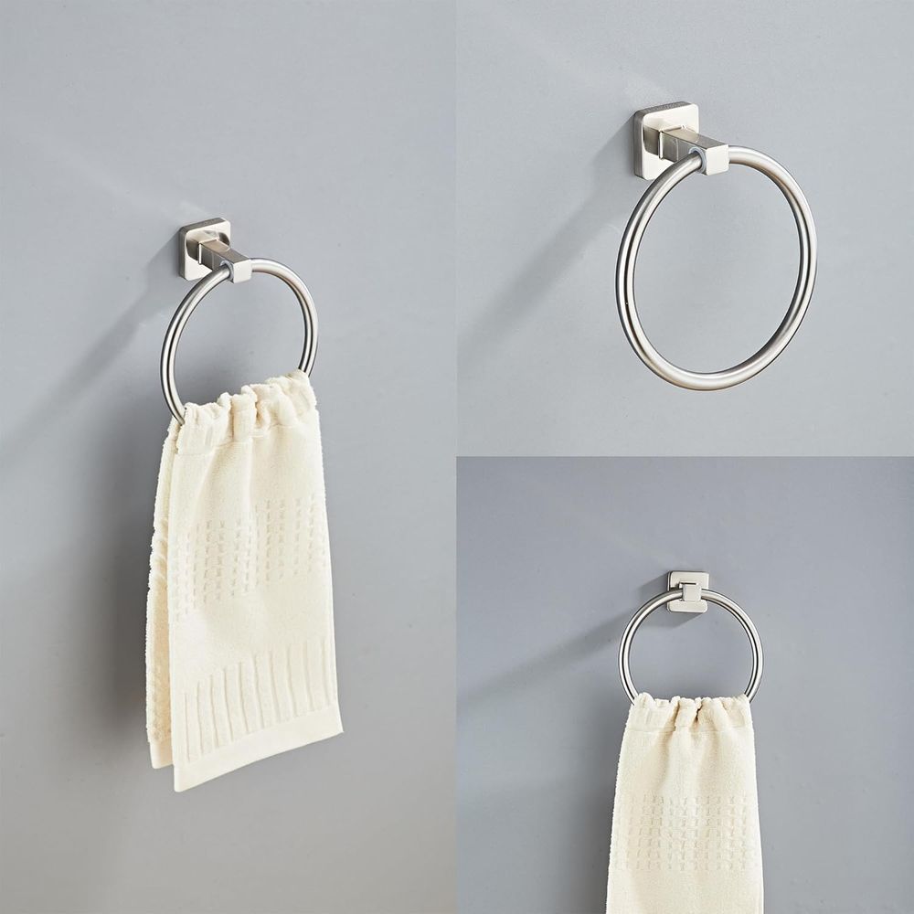 バスルームハードウェアセット 4点セット、タオルバーセット  - Towel Bar Stainless のレビューと価格