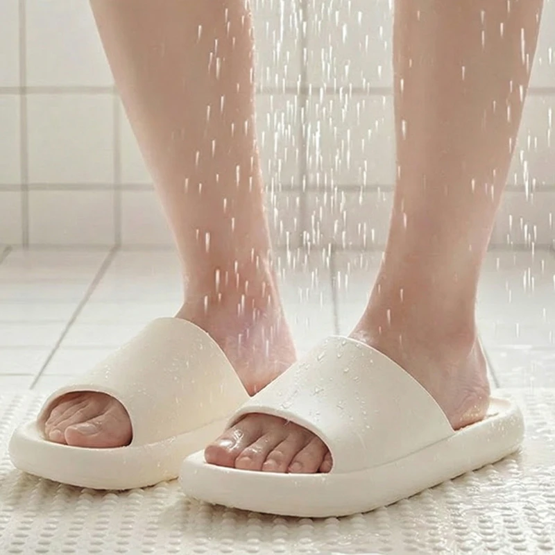 中空EVA素材のバスルームシャワーサンダル、女性用ソフトソー - Home Bathroom Size のレビューと価格