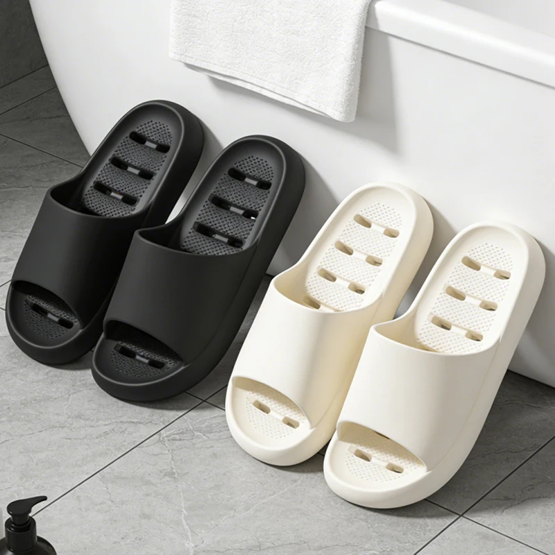 中空EVA素材のバスルームシャワーサンダル、女性用ソフトソー - Home Bathroom Size のレビューと価格