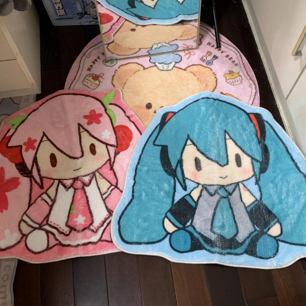 かわいい初音ミク ラグ アニメ キュートマット 浴室用滑り止 - Home Goods Bathroom Mats のレビューと価格