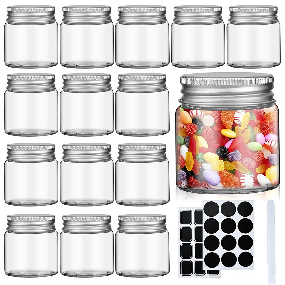 2オンス ミニメイソンジャー、蓋付き広口透明ガラスジャー、食 - Bath Salts Jar のレビューと価格