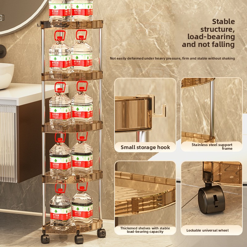 バスルーム収納ラック 多層オーガナイザーシェルフ トイレ寮家 - Bathroom Home Essentials Store のレビューと価格