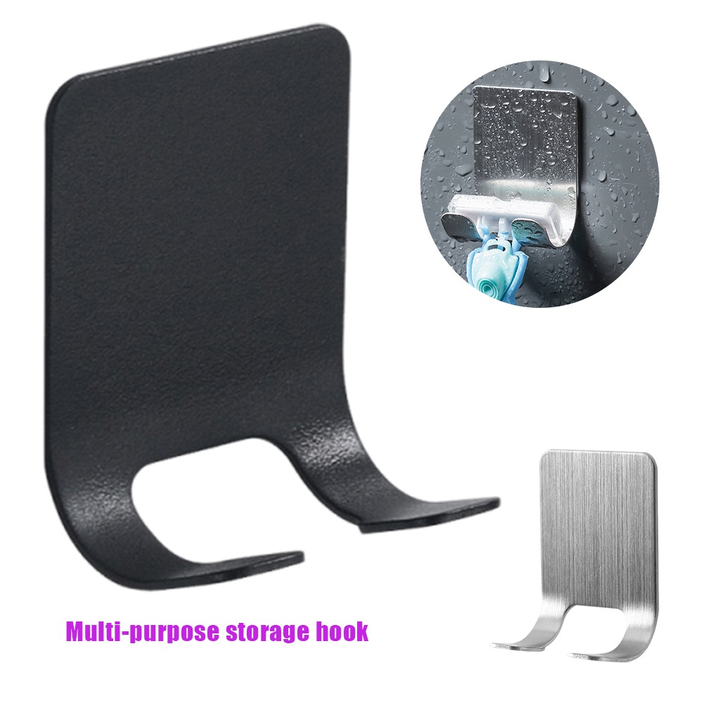 ステンレス鋼かみそりホルダーフックシェーバーハンガー自己粘着 - Towel Bar Stainless のレビューと価格