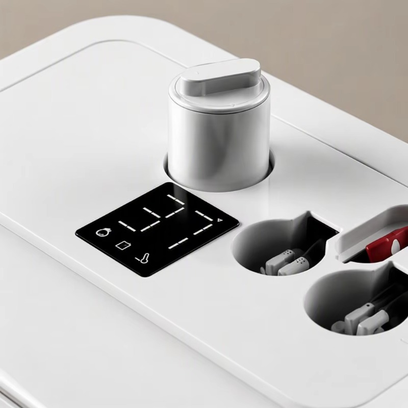 ホワイトスマートトイレ、スクエアボウル、床置き型、ヒーター付 - Home Bathroom のレビューと価格