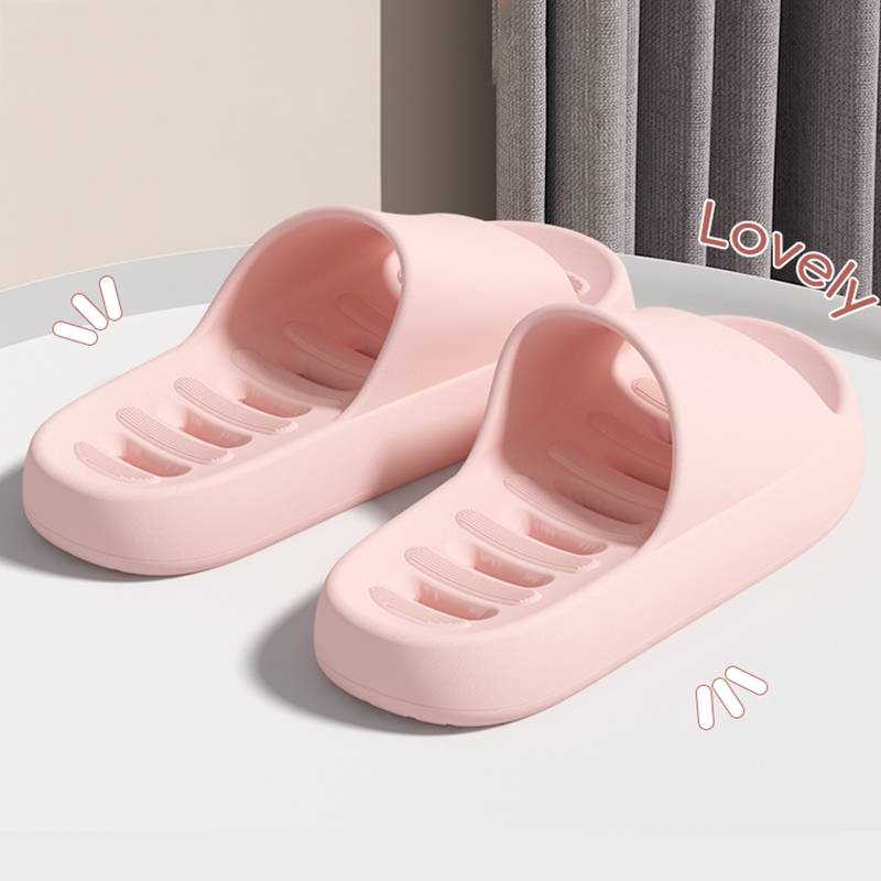 屋内水漏れ防止浴室スリッパ女性用軽量EVAソフトソールホーム - Home Bathroom Size のレビューと価格