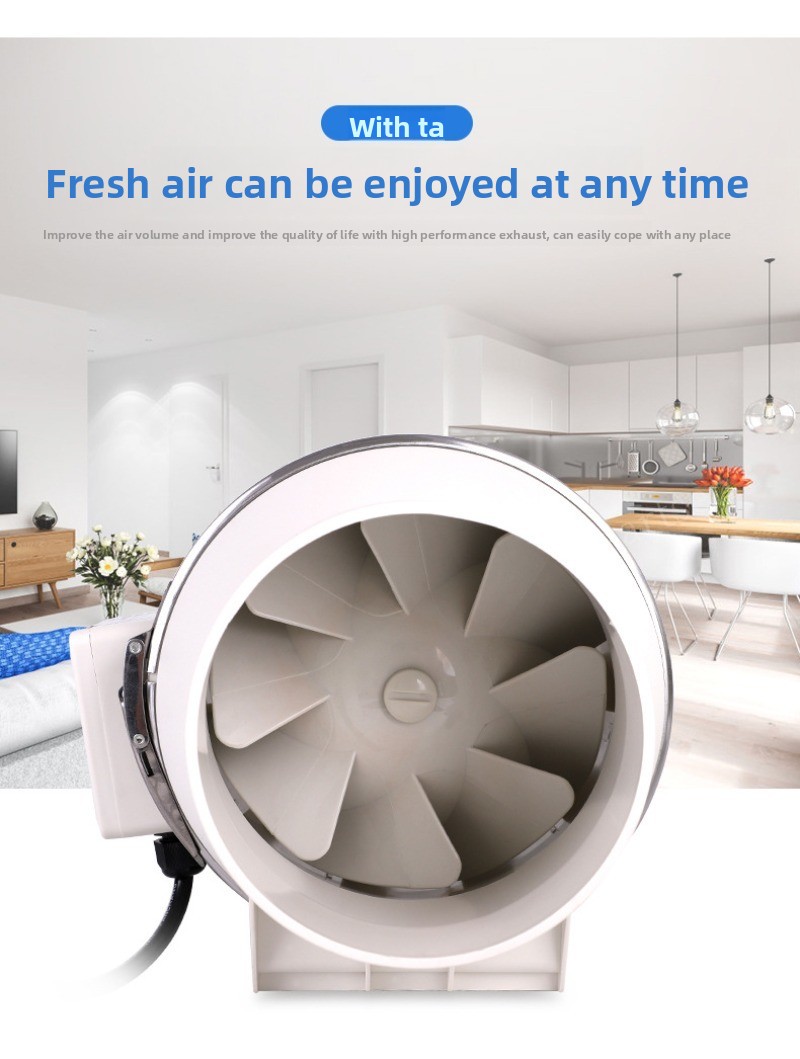 排気ファンホームサイレントインラインパイプダクトファン浴室換 - Home Bathroom Ventilation のレビューと価格