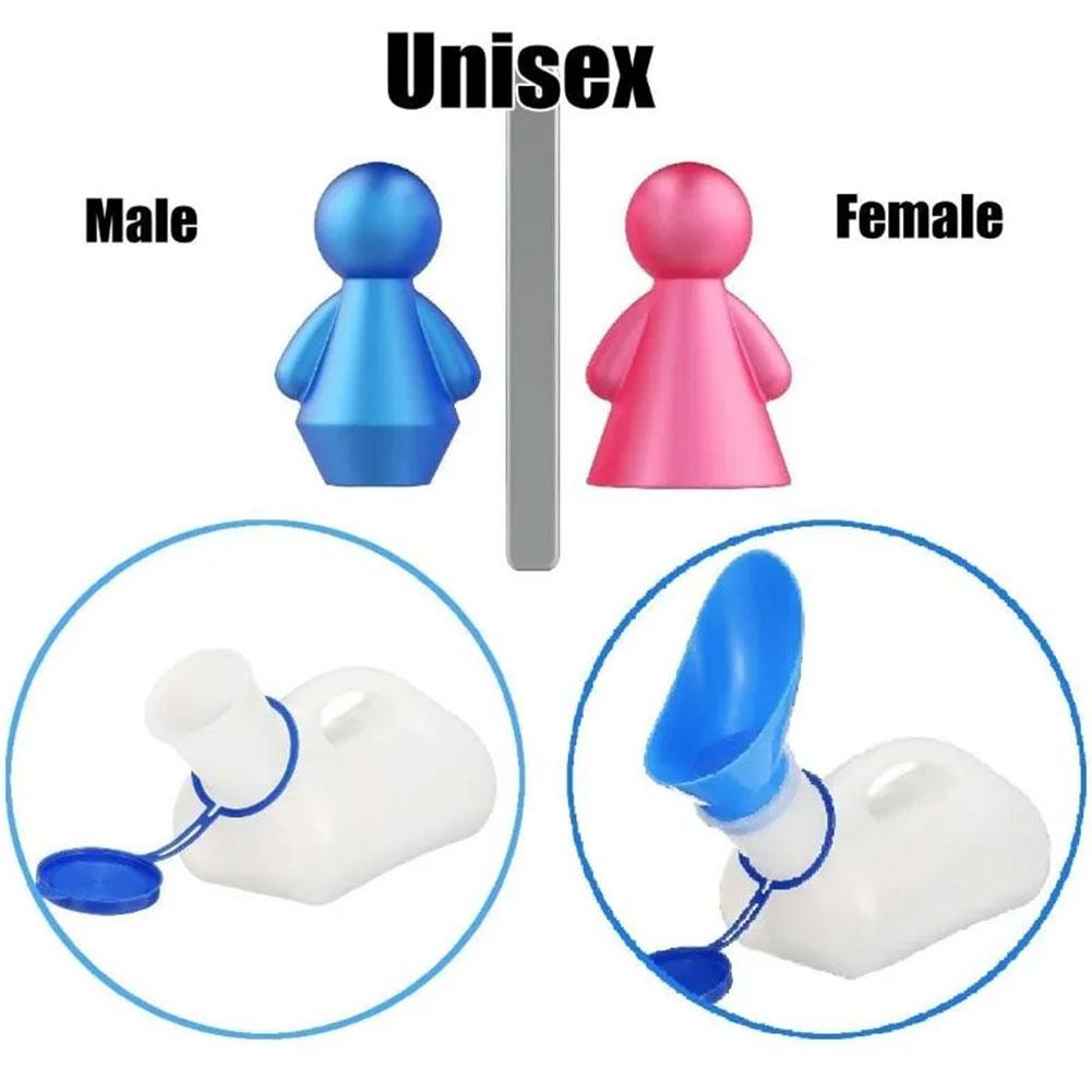 1000ML ポータブル尿瓶ボトル ユニセックス 旅行 キャ - Home Bathroom Urinal のレビューと価格