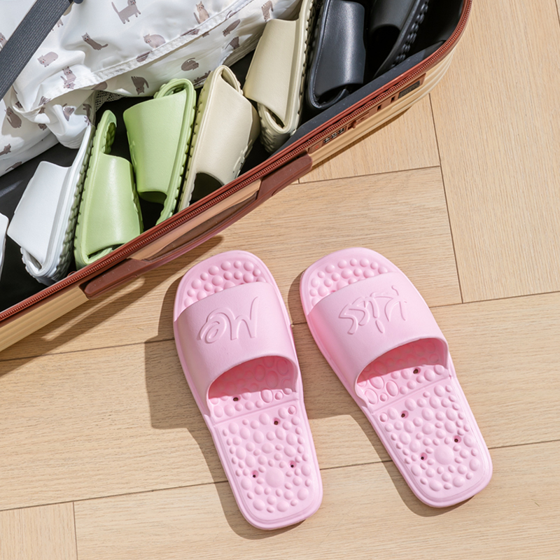 女性用折りたたみ式携帯トラベルスリッパ、滑り止め速乾シャワー - Home Bathroom Size のレビューと価格