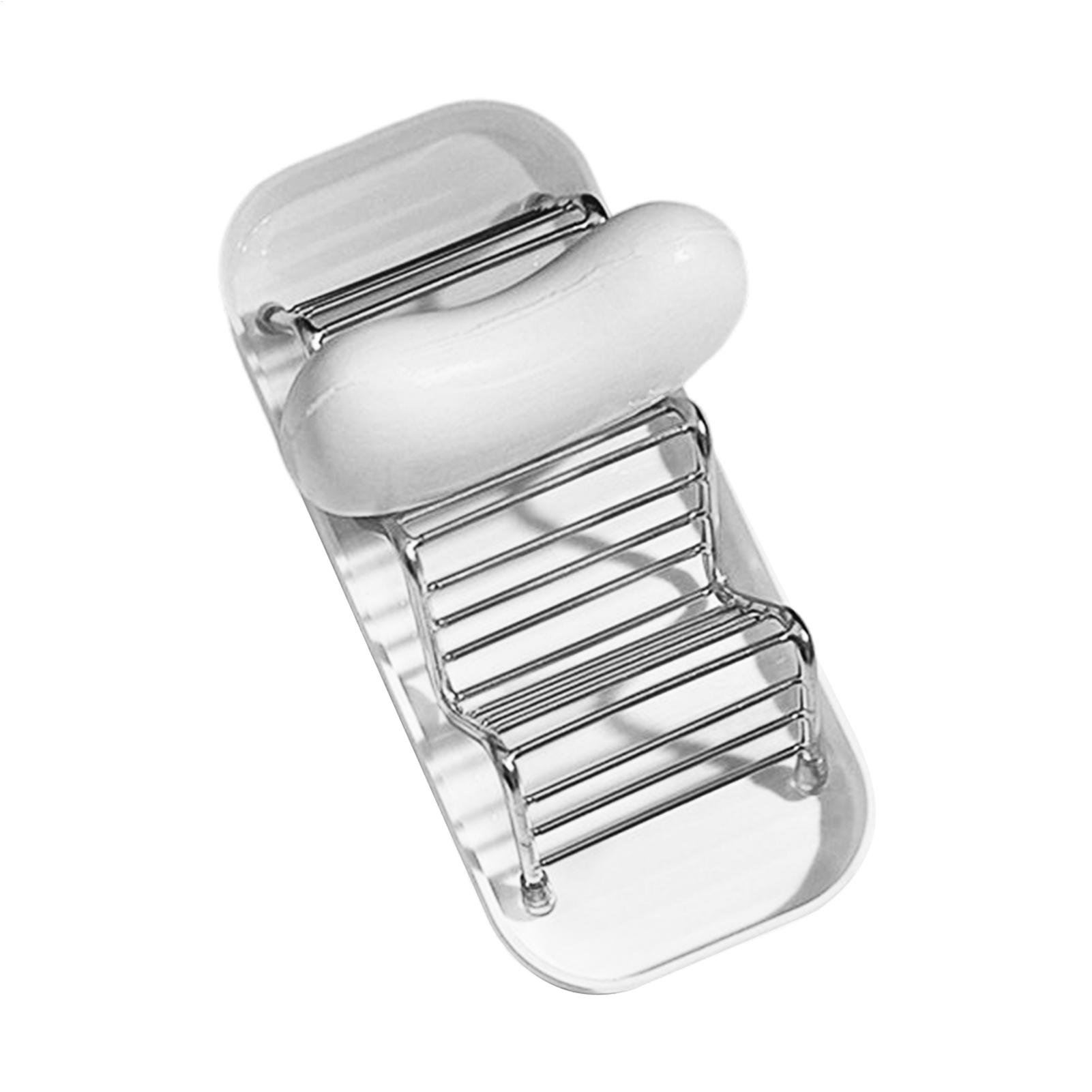 ステンレス鋼の石鹸ホルダー棚キッチンディッシュラック家庭用排 - Home Bathroom Shelf のレビューと価格