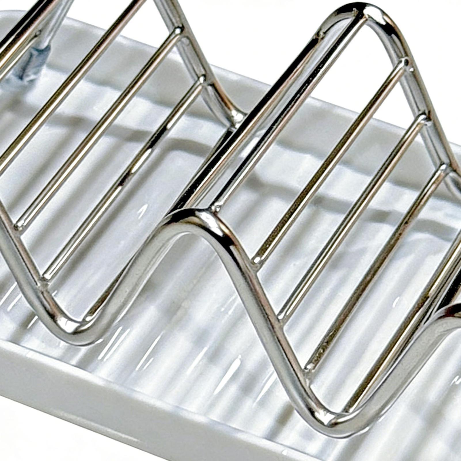 ステンレス鋼の石鹸ホルダー棚キッチンディッシュラック家庭用排 - Home Bathroom Shelf のレビューと価格