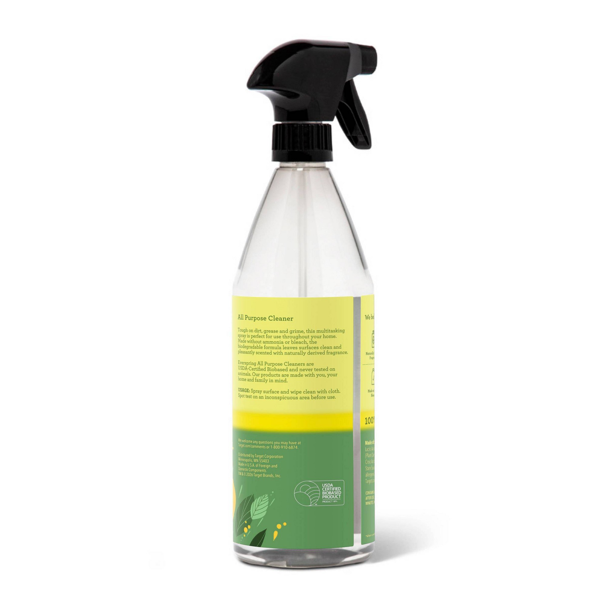 レモンミントの香りの万能クリーナースプレー、キッチンや浴室の - Home Kitchen Bathroom Cleaning のレビューと価格