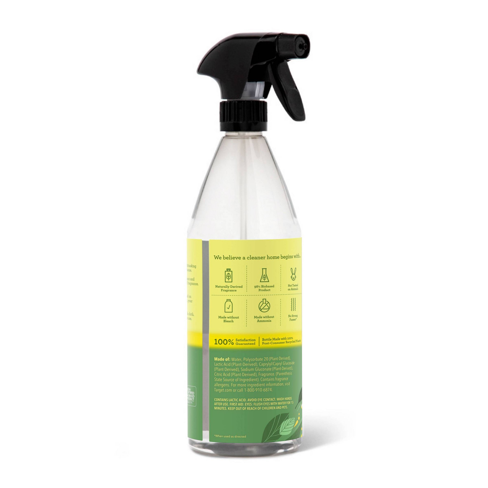 レモンミントの香りの万能クリーナースプレー、キッチンや浴室の - Home Kitchen Bathroom Cleaning のレビューと価格