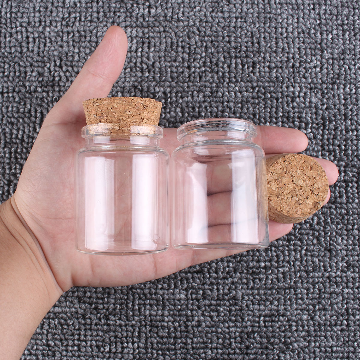 2 ピース/ロット 50 ミリリットル 60 ミリリットル  - Bath Salts Jar のレビューと価格