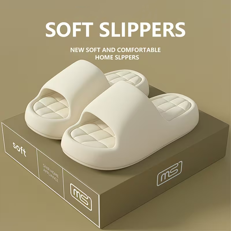 ファッションレディースハウススリッパ 厚底ソフトソール滑り止 - Home Bathroom Size のレビューと価格