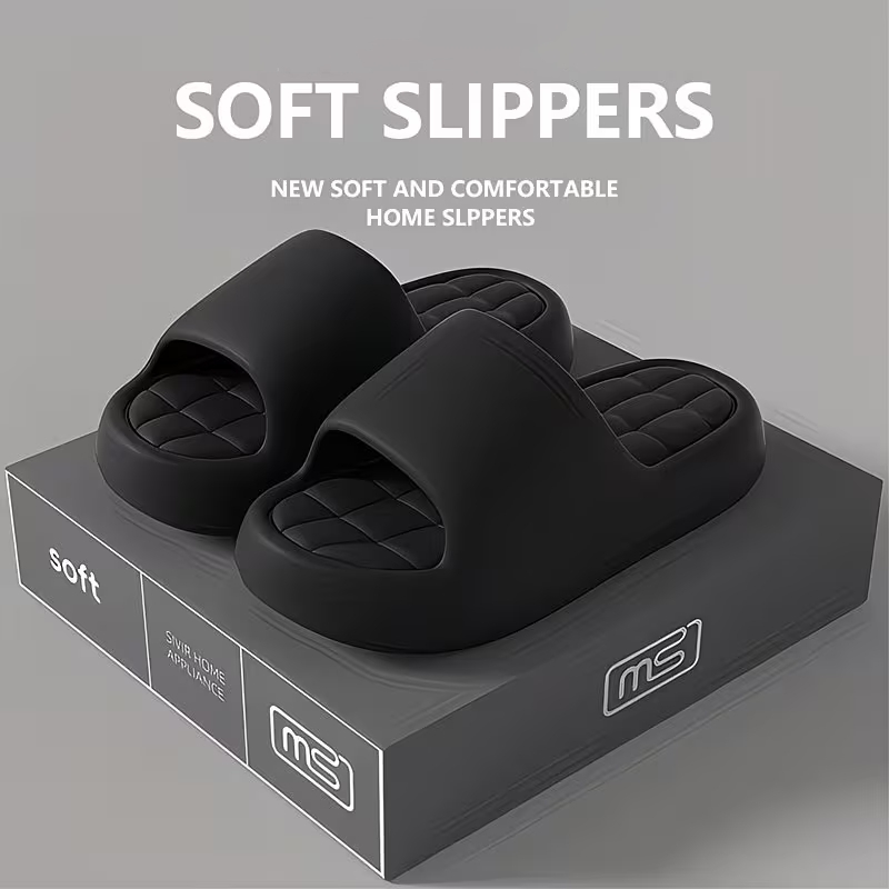 ファッションレディースハウススリッパ 厚底ソフトソール滑り止 - Home Bathroom Size のレビューと価格