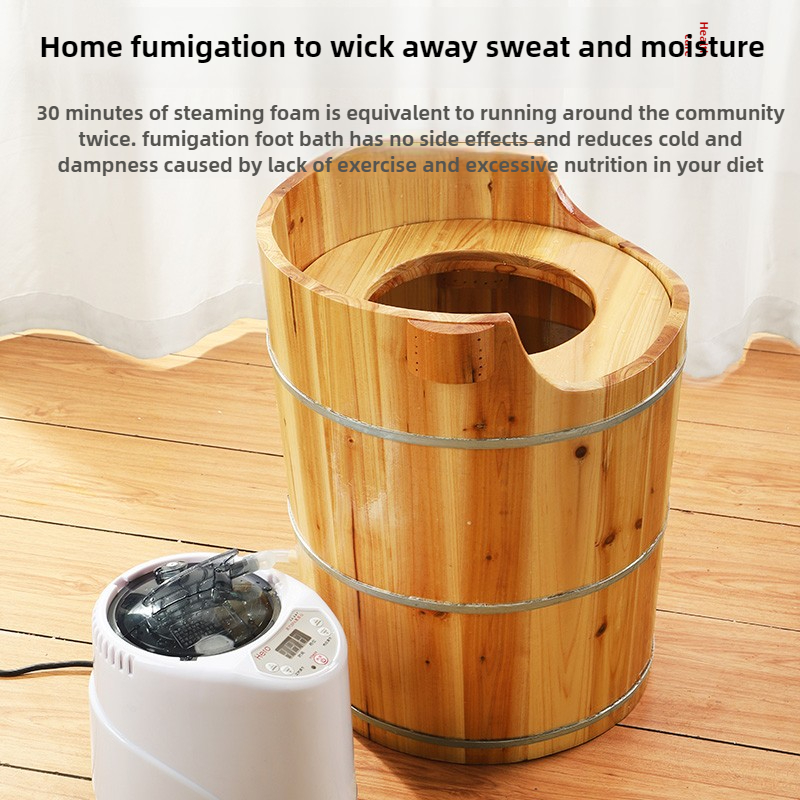 ハーバルシッツバススチーマー天然木骨盤療法浴槽ポータブルスチ - Home Bathroom Sauna のレビューと価格