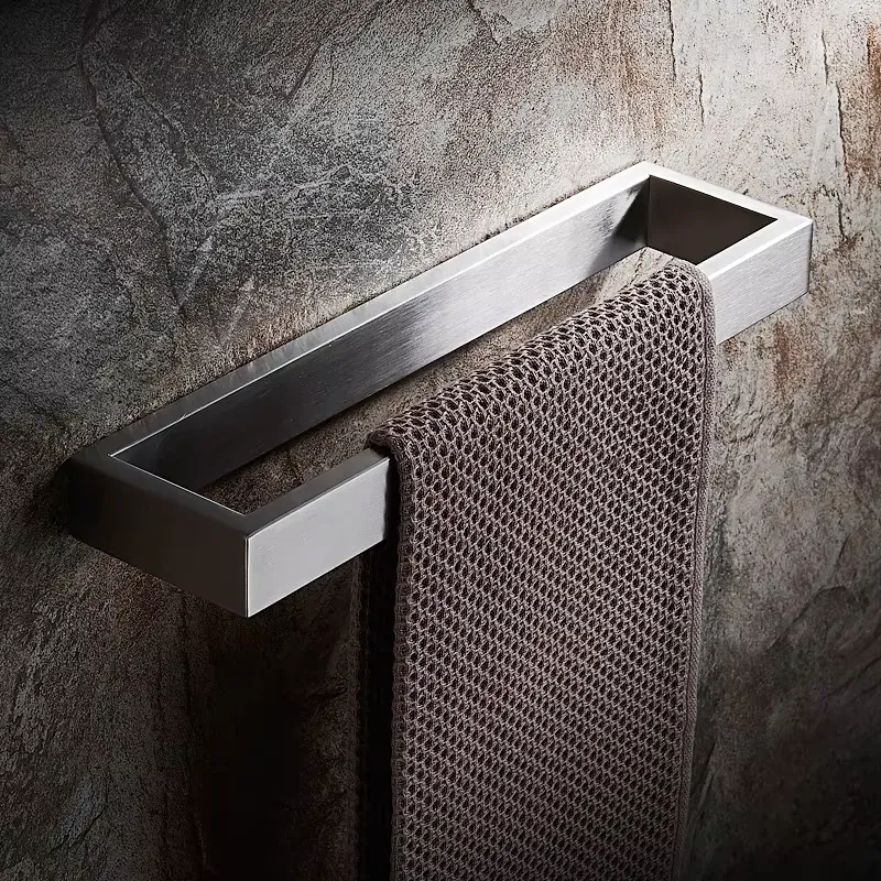 壁掛け式バスルームタオルバー 304ステンレス鋼 シルバータ - Towel Bar Stainless のレビューと価格