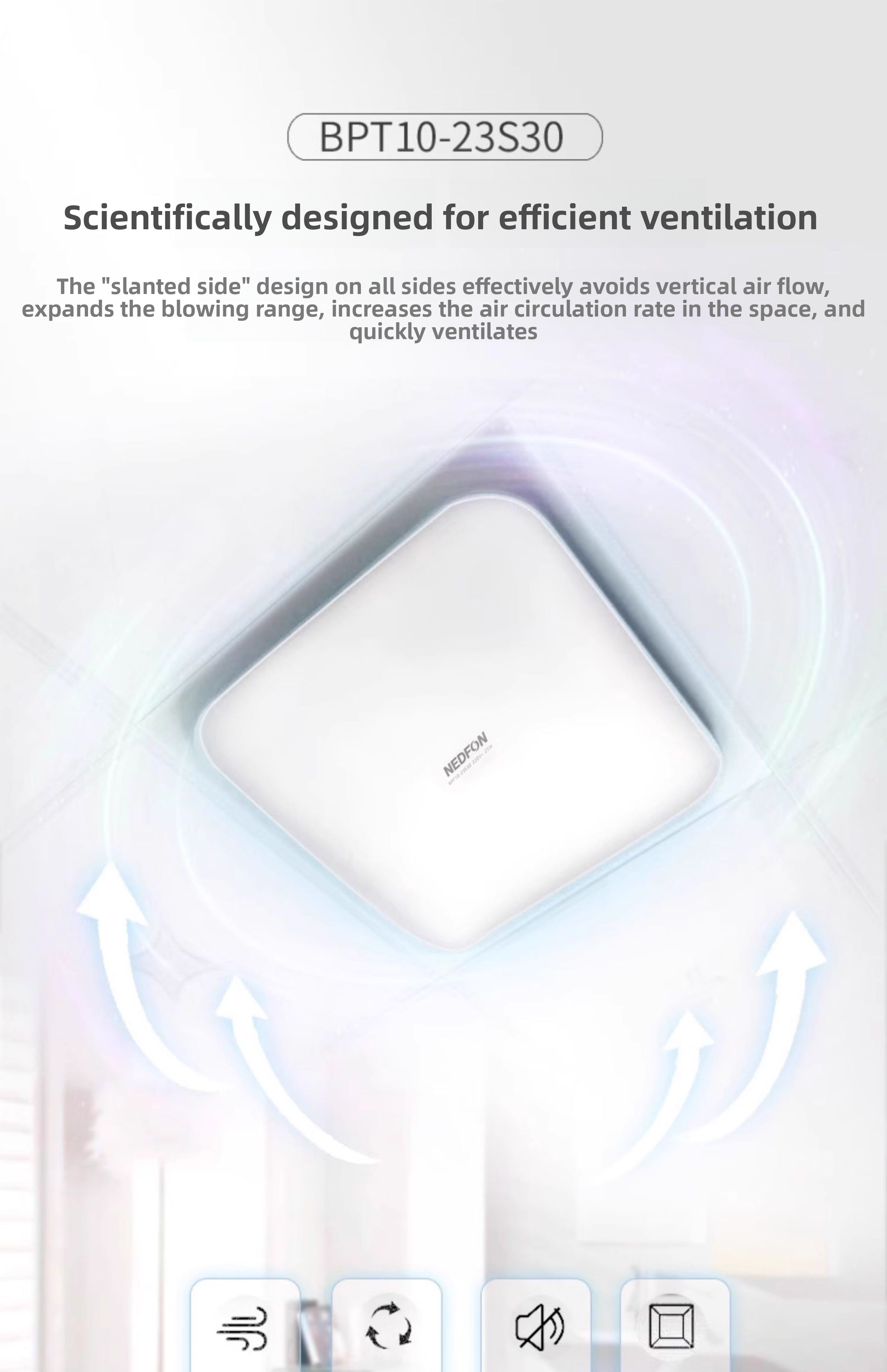 超薄型で強力な一体型天井換気扇、浴室、浴室、キッチン排気ファ - Home Bathroom Ventilation のレビューと価格
