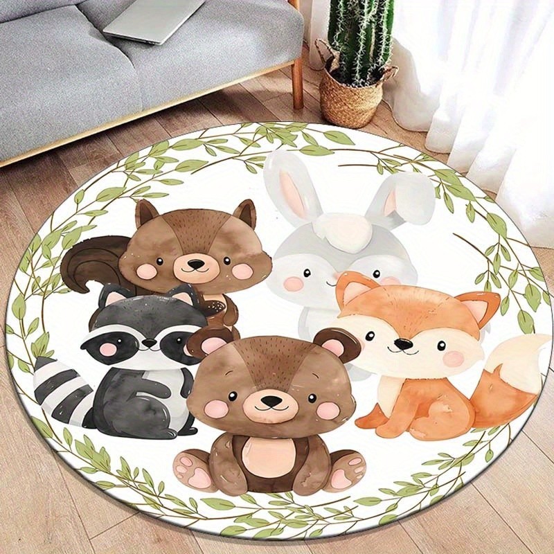 丸いカピバラ柄ゲーマーラグ　可愛い動物ヘッドセット用エリアカ - Home Bathroom Trends のレビューと価格