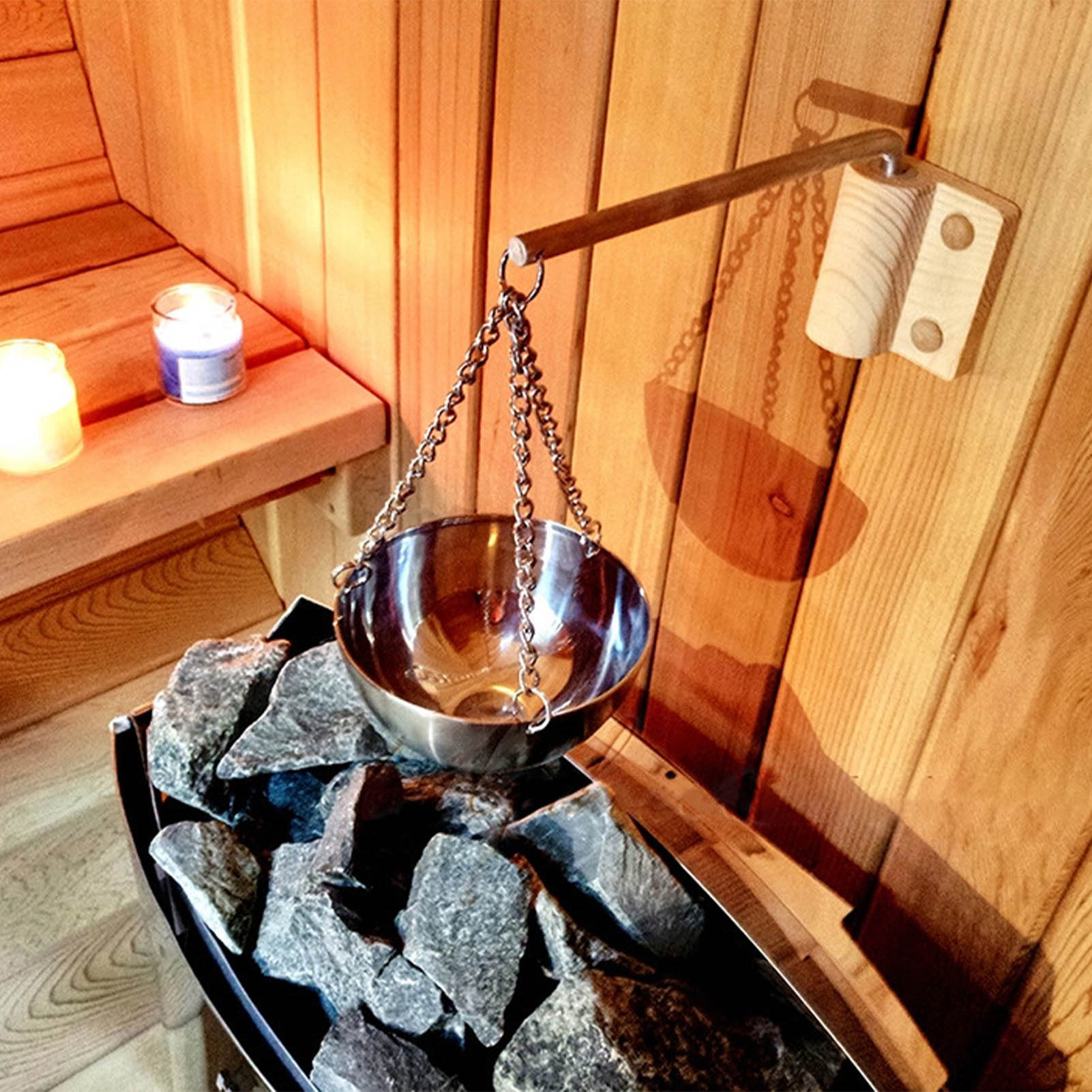 ステンレス鋼サウナボウルアロマボウルカップエッセンシャルオイ - Home Bathroom Sauna のレビューと価格