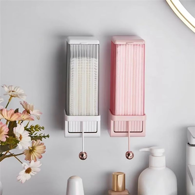ホットトレンド壁掛け式メイクアップコットン収納ボックスセット - Home Bathroom Trends のレビューと価格