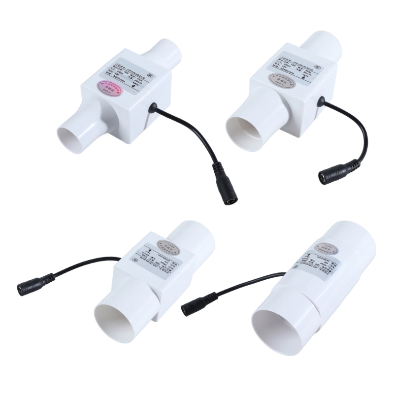 12V静かなインラインパイプ換気排気ファンホームガーデンバス - Home Bathroom Ventilation のレビューと価格