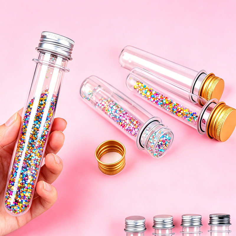 5/10 個 30ml-100ml 透明プラスチック試験管ボ - Bath Salts Jar のレビューと価格