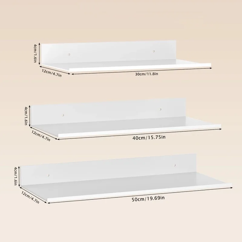 金属製フローティングシェルフ 壁掛け収納ラック キッチン バ - Home Bathroom Shelf のレビューと価格