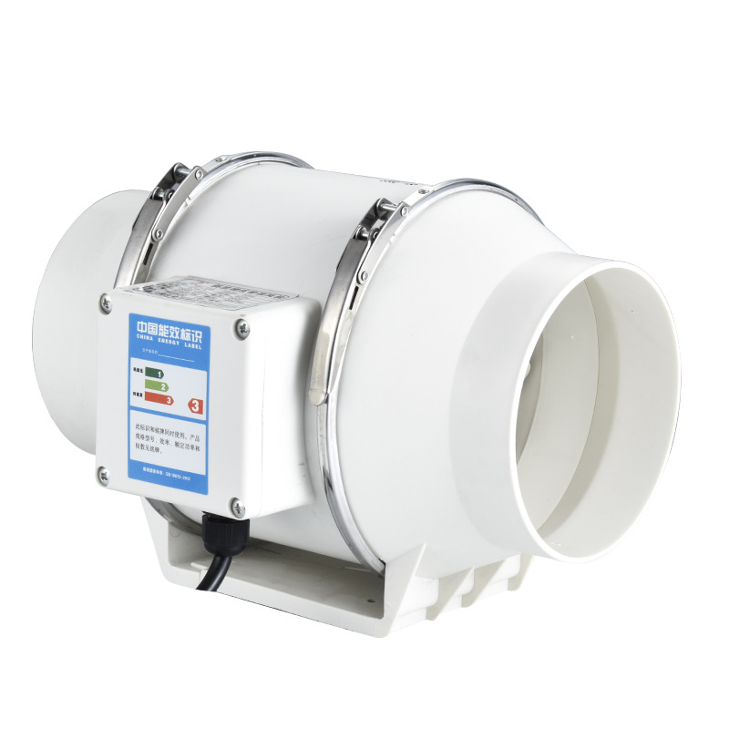 4 インチ 220V 排気ファンホームサイレントインラインパ - Home Bathroom Ventilation のレビューと価格