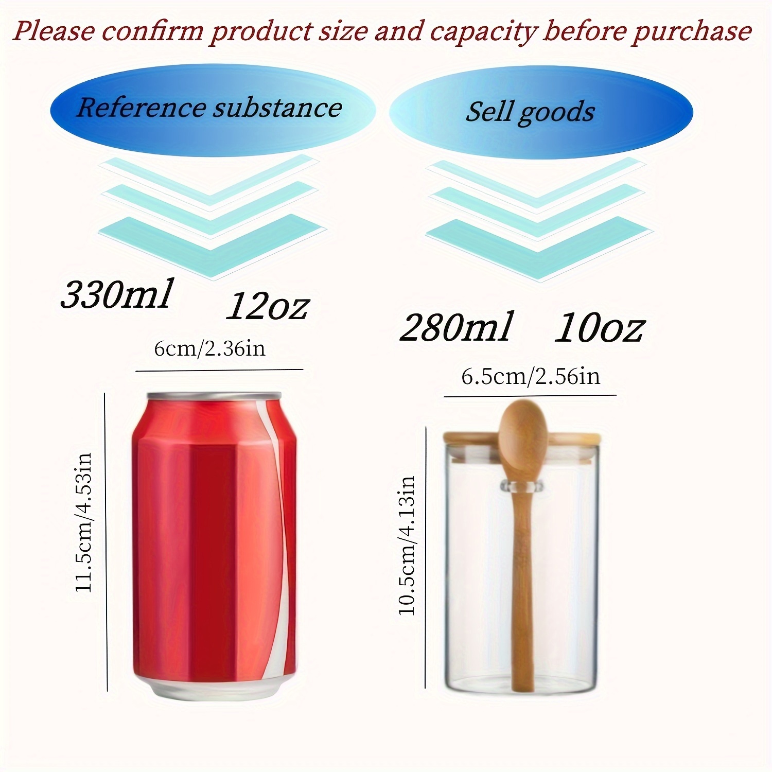 280ml キャンディジャー、ビスケットジャー、竹製密閉蓋と - Bath Salts Jar のレビューと価格