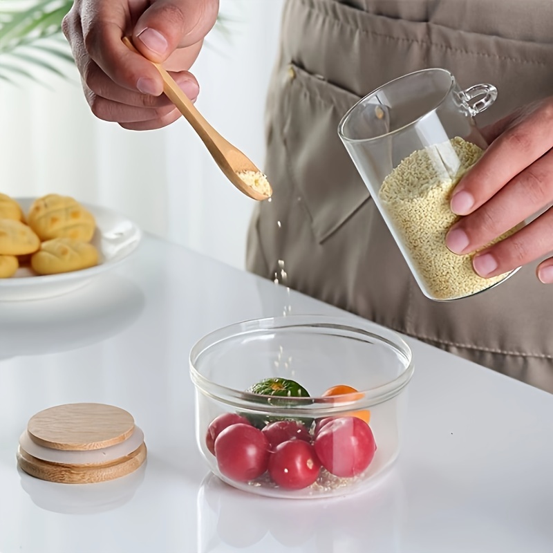280ml キャンディジャー、ビスケットジャー、竹製密閉蓋と - Bath Salts Jar のレビューと価格