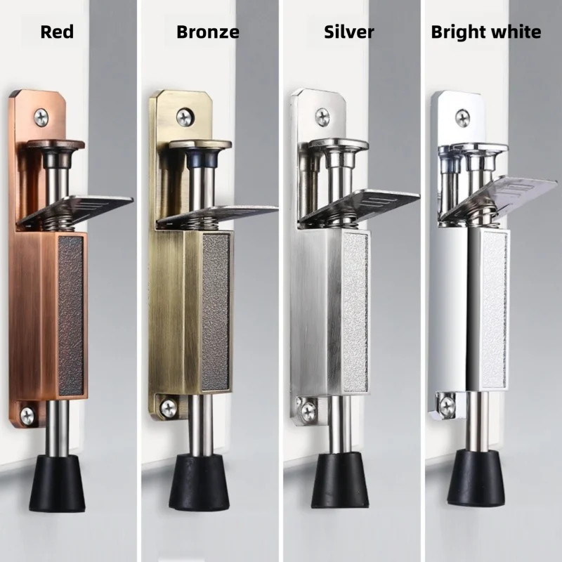 頑丈な伸縮式キックダウン式ドアストップ、金属製フットブレーキ - Home Bathroom Hardware のレビューと価格