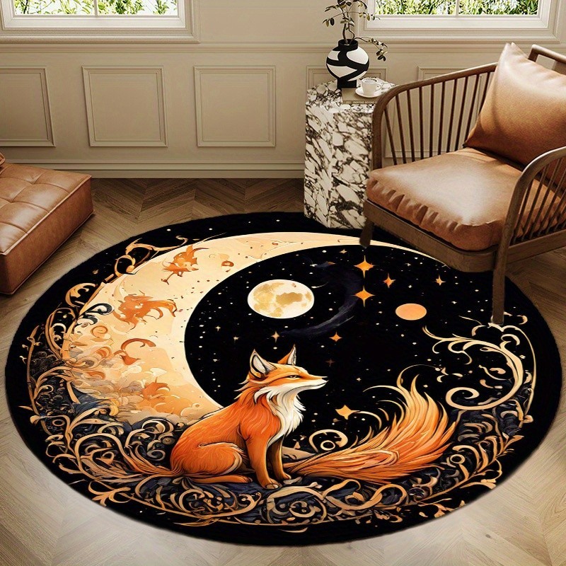 ラウンドブルードラゴンラグ ファンタジー神話エリアカーペット - Home Bathroom Trends のレビューと価格