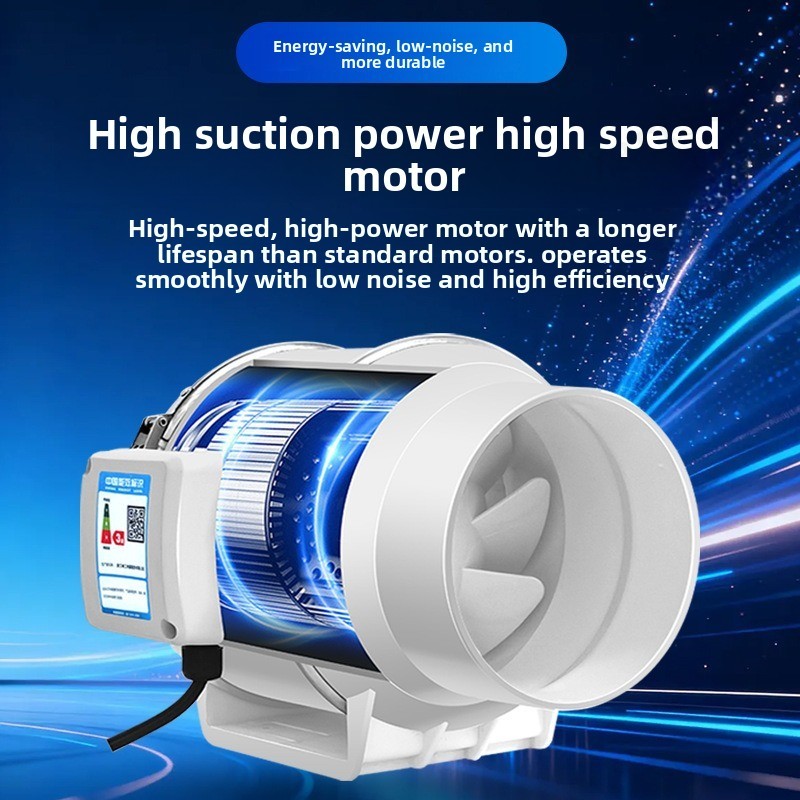 排気ファン家庭用サイレントインラインパイプダクトファン浴室2 - Home Bathroom Ventilation のレビューと価格