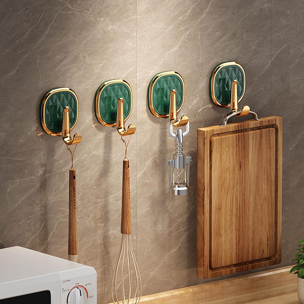 1/2/4/5/10 個強粘着壁フックマウントドアキー布コー - Home Bathroom Shelf のレビューと価格
