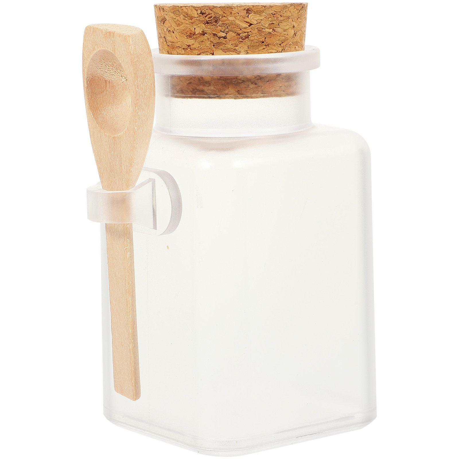 6 個のバスソルトボトルセット小型ポータブルつや消しプラスチ - Bath Salts Jar のレビューと価格