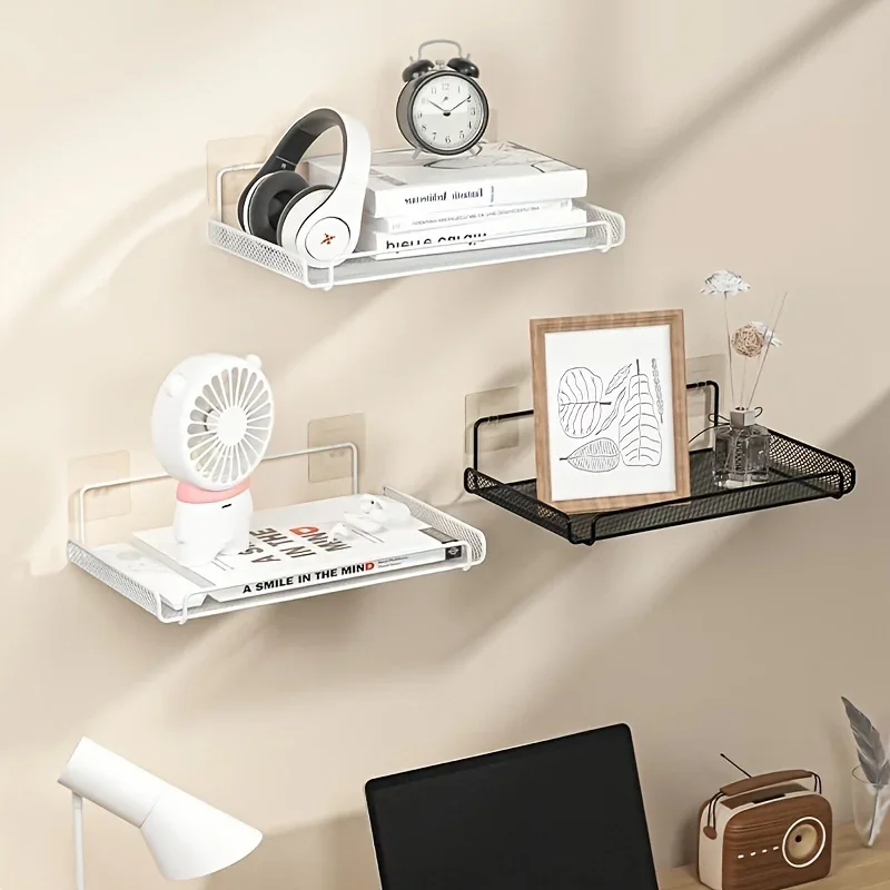 ステンレス製ルーターシェルフ 穴あけ不要 WiFi 壁掛けル - Home Bathroom Shelf のレビューと価格