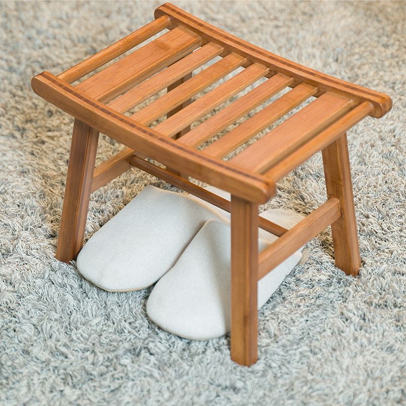1個入り竹製シャワーベンチ滑り止め小型シャワー台座家庭用防水 - Home Bathroom Spa のレビューと価格