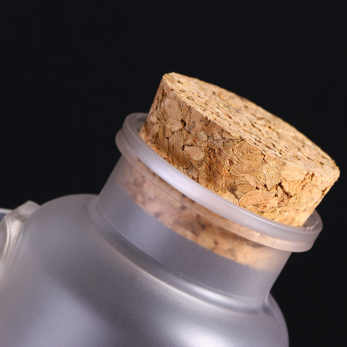 200G ABSプラスチック製バスソルトボトル、空の瓶、コル - Bath Salts Jar のレビューと価格